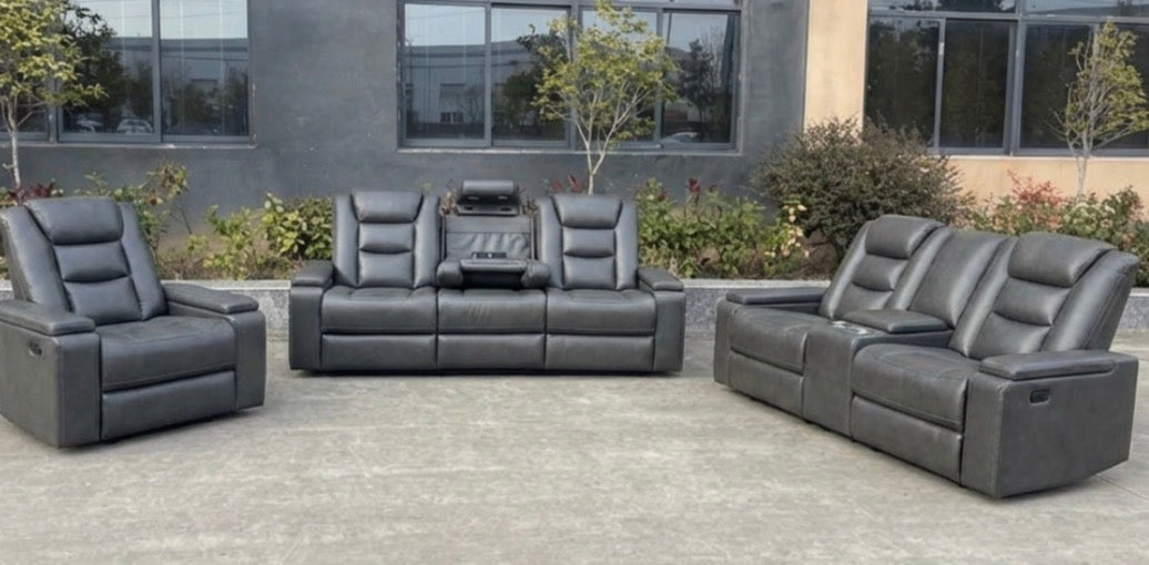 MONACO  321 5 ACTION RECLINER WITH CONSOLE